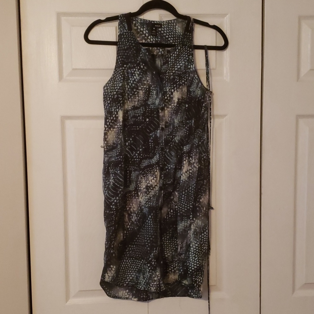Button up dress